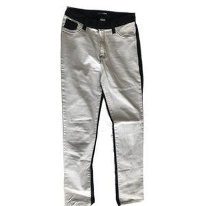 Fashion Nova Black & White Jeans
